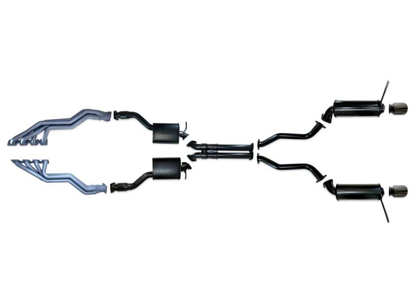 Pacemaker - Jeep Grand Cherokee WK2 SRT 6.4L HEMI V8 (2012-2021) SUV 3" Exhaust System with Headers and Cats