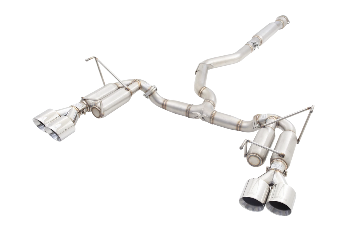 XForce - SUBARU IMPREZA STI G3-V1 SEDAN 2011-2020, 3" Stainless Steel Cat-Back Exhaust