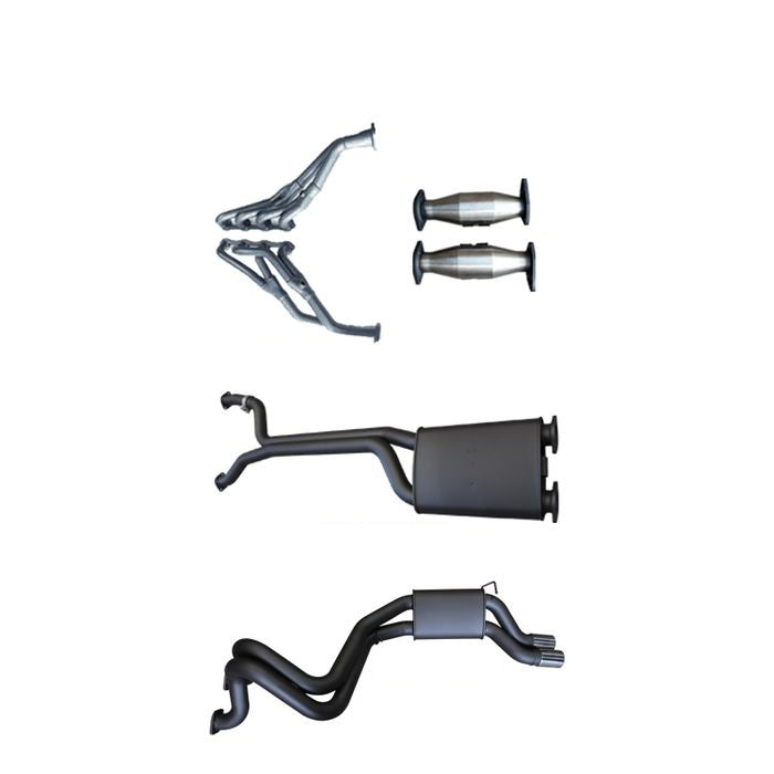 Manta | Twin 2.5" Full System with Extractors | Ford Falcon AU 5.0L V8 Sedan (Live Axle) 1998–2002