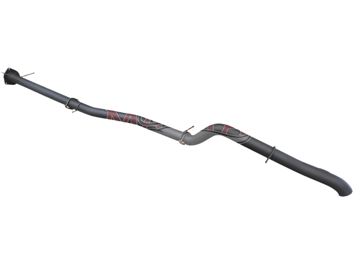 Manta | 3in DPF Back Exhaust System | Volkswagen Amarok TDI600 V6 Dual Cab Ute 2022–2025