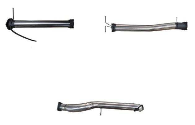 Manta | 4″ DPF Back Exhaust System Without Centre Muffler | Ford Ranger V6 Next Gen T6.2 3.0L Turbo Ute 2022–2025