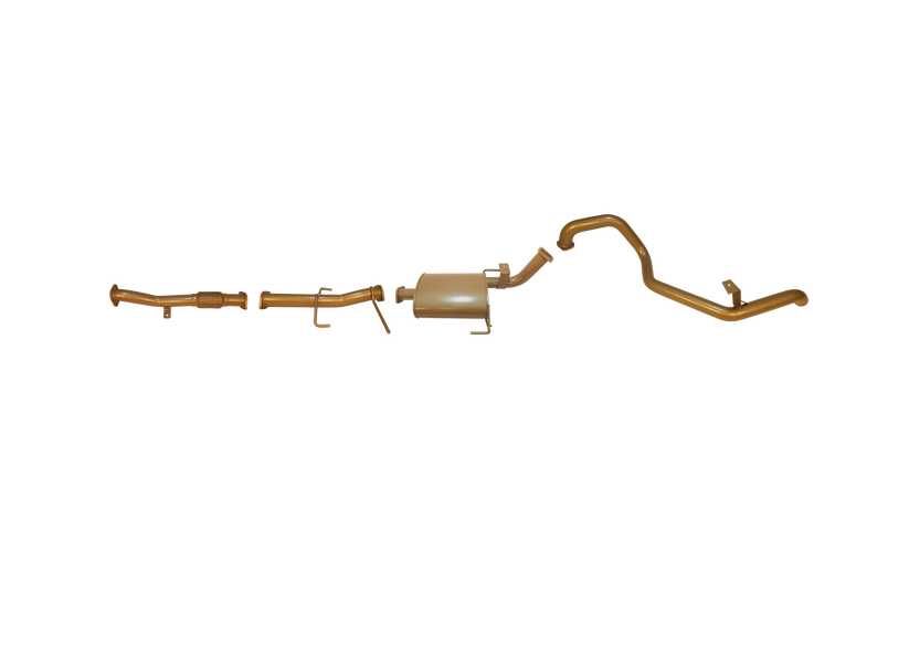 King Brown - Nissan Patrol GQ 4.2L N/A 1987 to 1997 (Long Wheel Base Petrol non EFI and Diesel) - Single 2 1/2" Kit