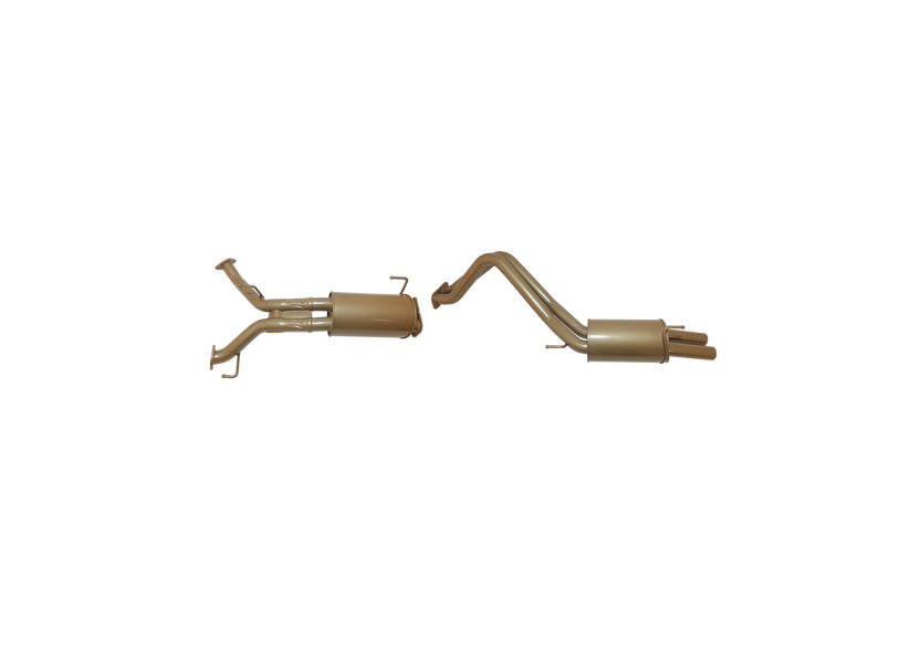 King Brown - Toyota Landcruiser 200 Series V8 4.7L Petrol 2008 to Sep 2015 - Twin 2 1/2" Kit