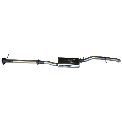 Manta - Ford Ranger Next Gen T6.2 V6 - DPF Back - 3" Single Stainless Exhaust with Tip - with Centre Muffler
