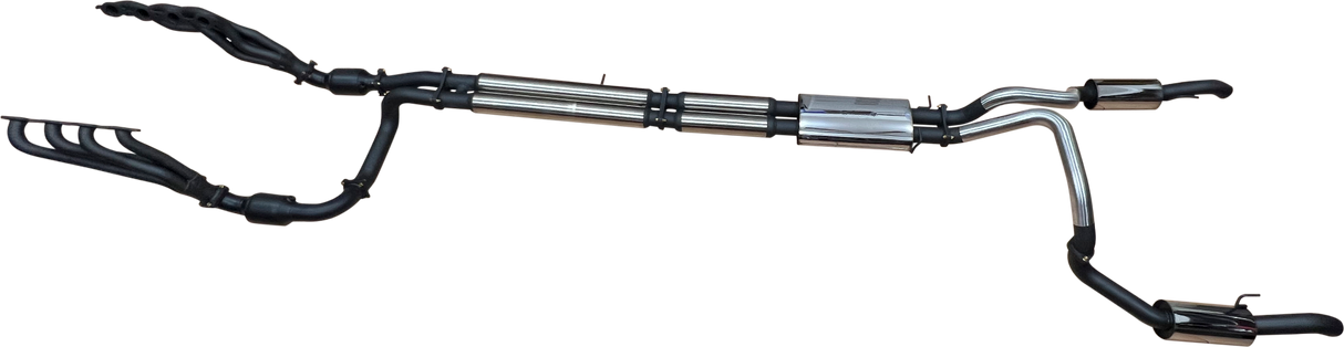 Manta | Twin 3" Full Exhaust System with 1 3/4" Headers | Chevrolet Silverado 1500 6.2L V8 Ute | 2019–2024