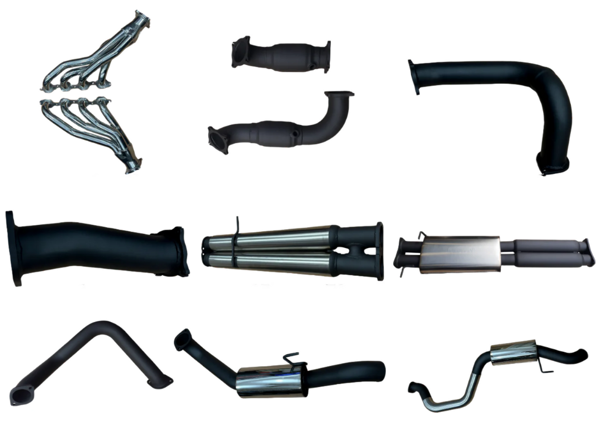 Manta | Twin 3" Full Exhaust System with 1 3/4" Headers | Chevrolet Silverado 1500 6.2L V8 Ute | 2019–2024