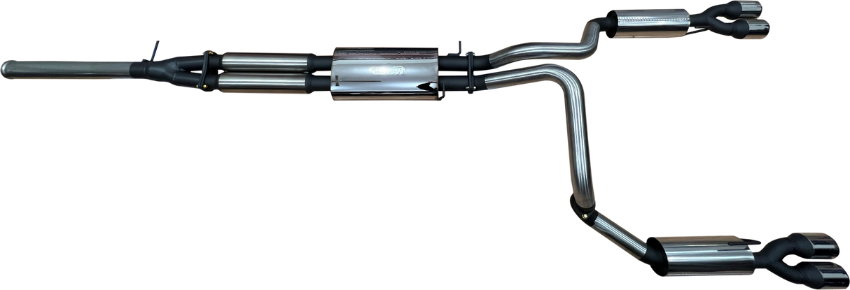 Manta | Twin 3" Cat-Back Exhaust System | Chevrolet Silverado 1500 6.2L V8 Ute | 2019–2024