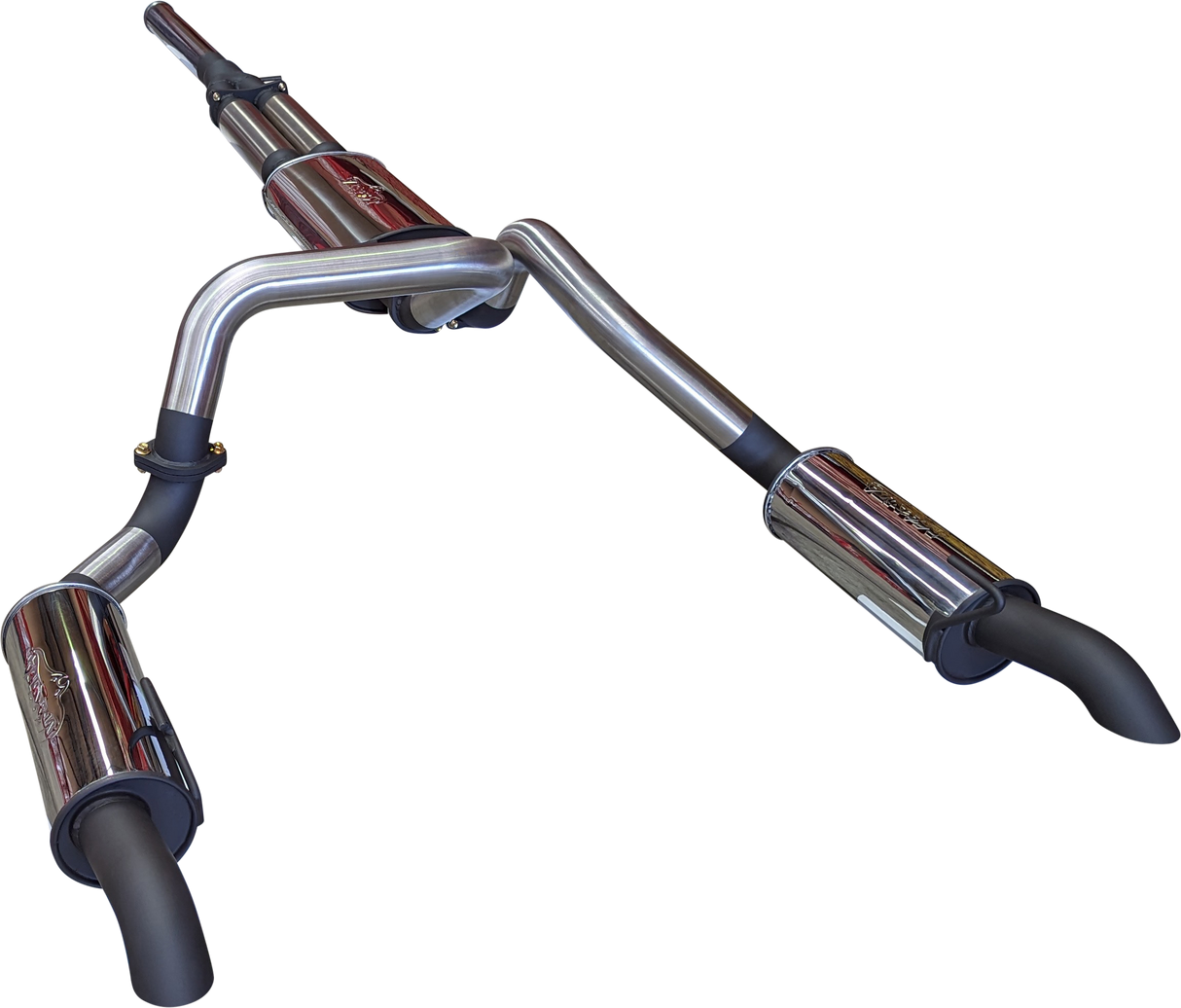 Manta | Twin 3" Cat-Back Exhaust System | Chevrolet Silverado 1500 6.2L V8 Ute | 2022–2024