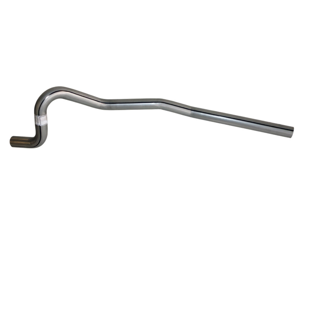 ESA - Ford Falcon RHS Outside Spring Mandrel Bent Tailpipe 2 1/4" Aluminised Steel