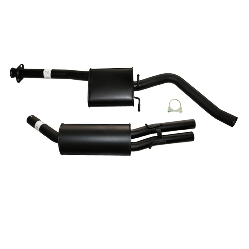 ESA - Holden Commodore VT-VY V6 Sedan 2 1/2" Catback Kit Inc 2 x Everflo Mufflers Dual Outlet