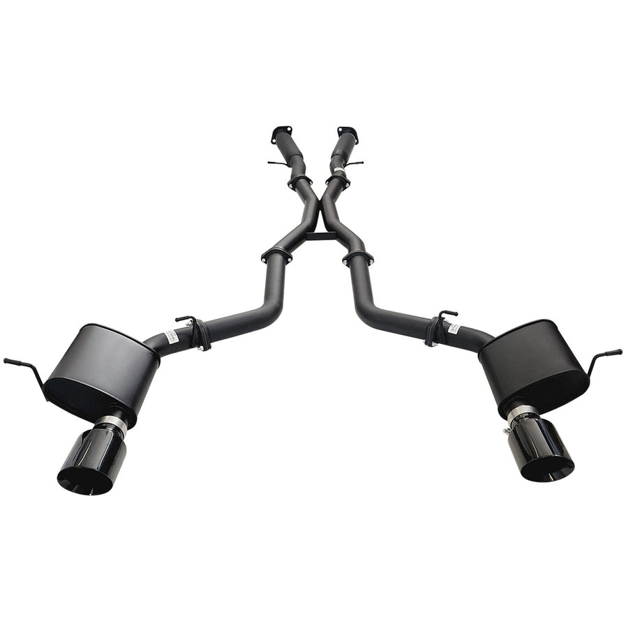 ESA 4X4 - Twin 3 Inch Cat Back Exhaust Centre Hotdogs For SRT Jeep Grand Cherokee 2012 to 2021 BC Tips