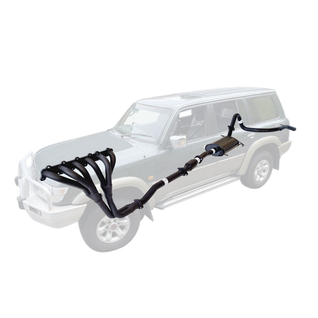 ESA 4X4 - Nissan Patrol Y61 GU 4.5L (1997-2002) SUV 2 1/2" Headers, Cat & 2 1/2" Kit