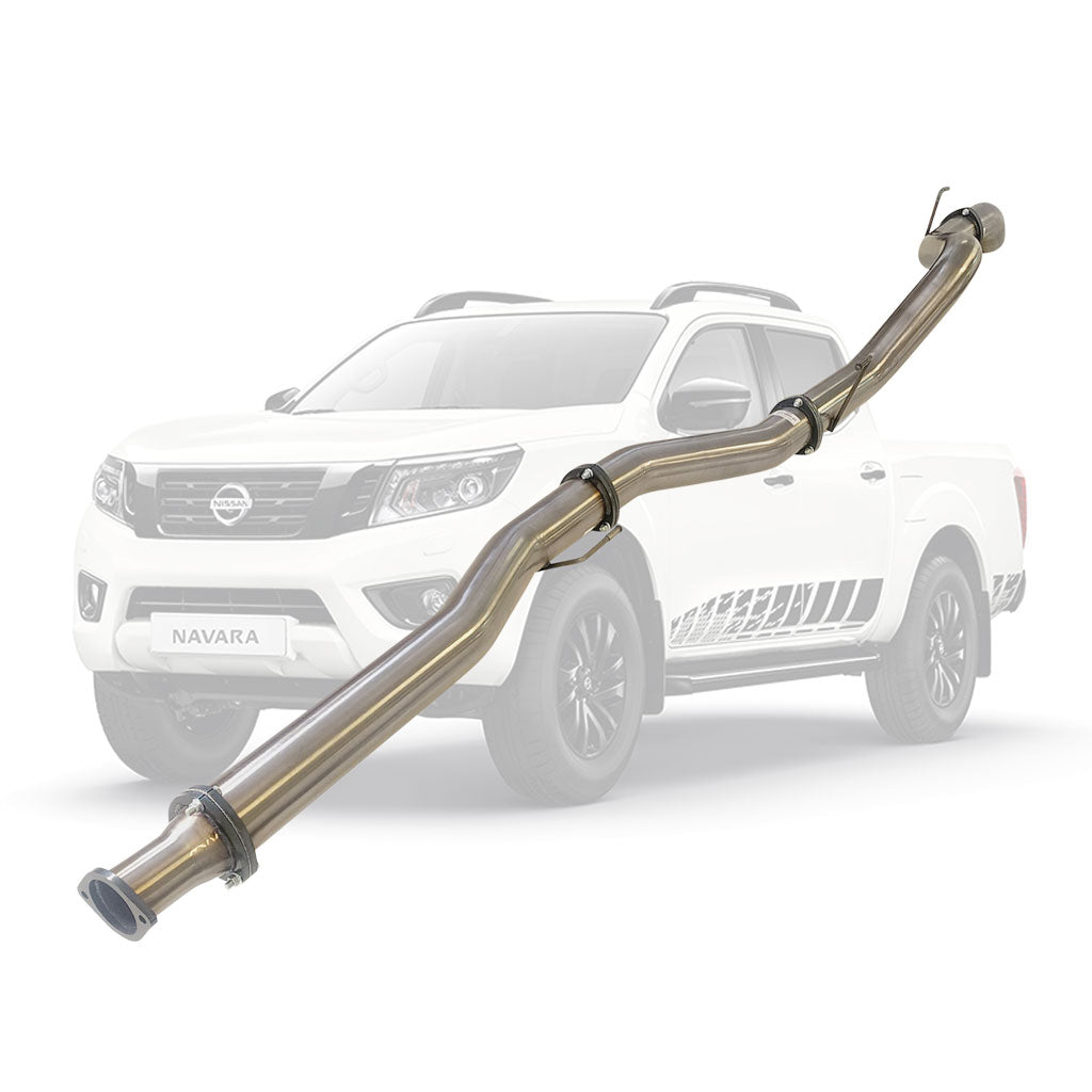 ESA 4X4 - Nissan Navara NP300 D23 2015 2.3L 4 Inch DPF Back Exhaust