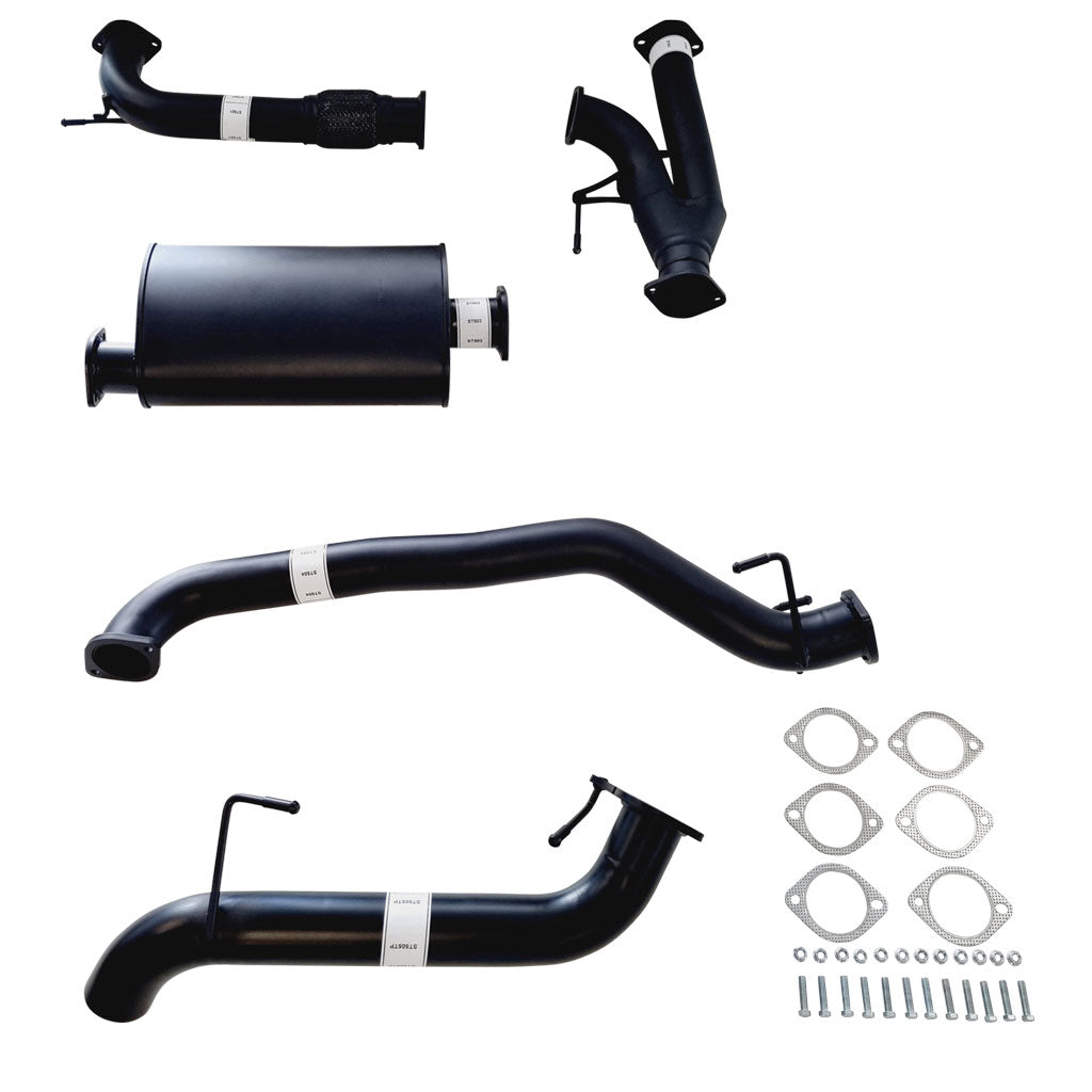 ESA 4X4 - Nissan Patrol Y61 GU 4.5L, 4.8L 1997-2012 SUV 2 1/2" Everflo Front Muffler