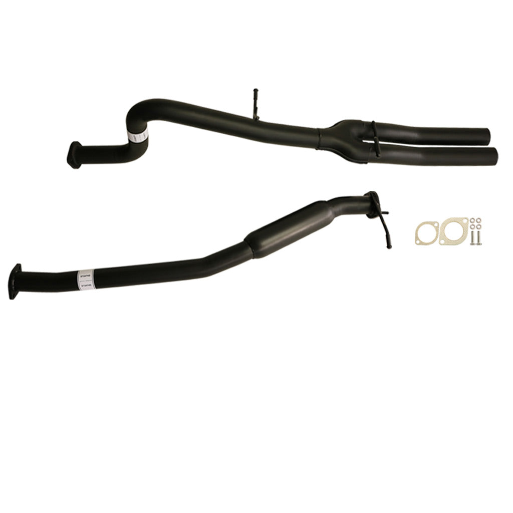 ESA - Ford Falcon BA-BF Ute XR6 2 1/2" Catback Kit Inc Hotdog & Dual Tailpipe