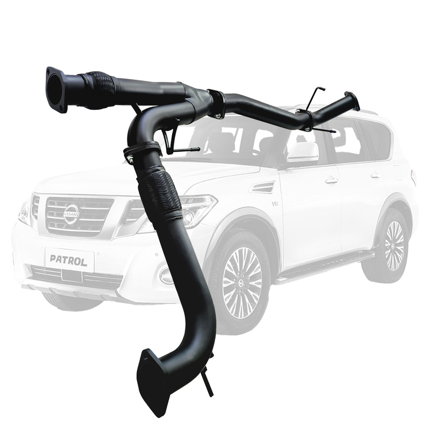 ESA 4X4 - Nissan Y62 Patrol 8cyl 5.6L V8 3 Inch Centre Pipe To Factory Rear Exhaust