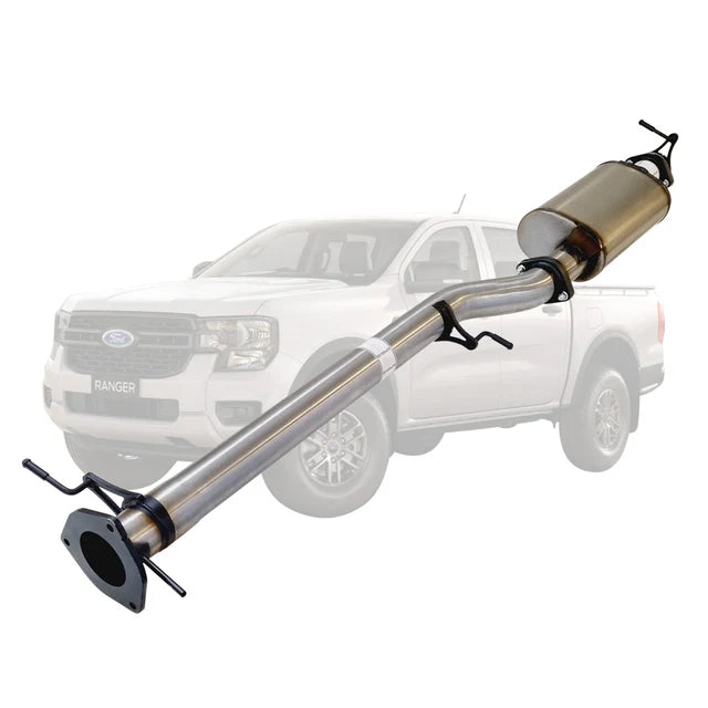 ESA 4X4 - Ford Ranger Next Gen 2022 Onwards 3L V6 TD Ute 3 Inch DPF Back Exhaust