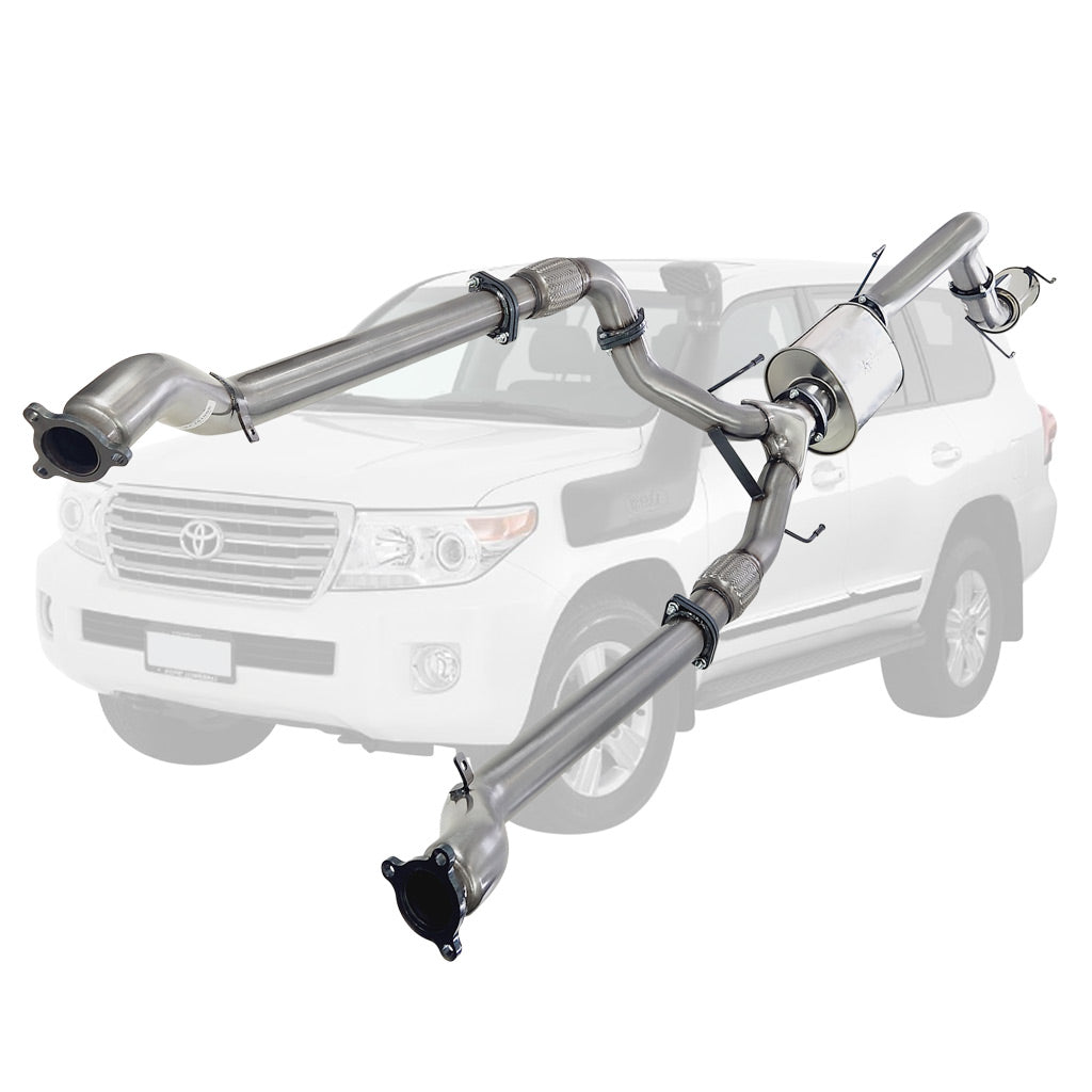 ESA 4X4 - Toyota Landcruiser 200 Series V8 Wagon 4 Inch Turbo Back Exhaust