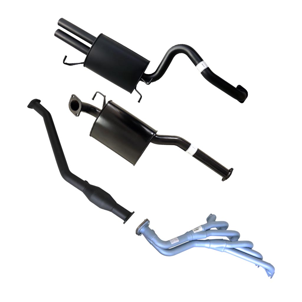 ESA - Ford Falcon BA-BF XR6 Sedan 2.5" Dual Exhaust Pacemaker Extractor & Hiflow Cat