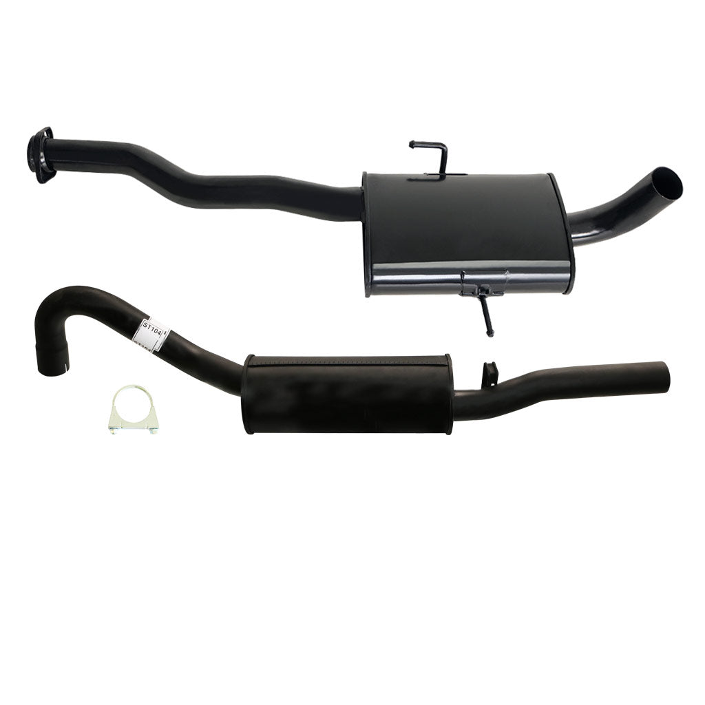 ESA - Holden Commodore VS V6 Sedan 2 1/2" Catback Kit Inc 2 x Everflo Mufflers
