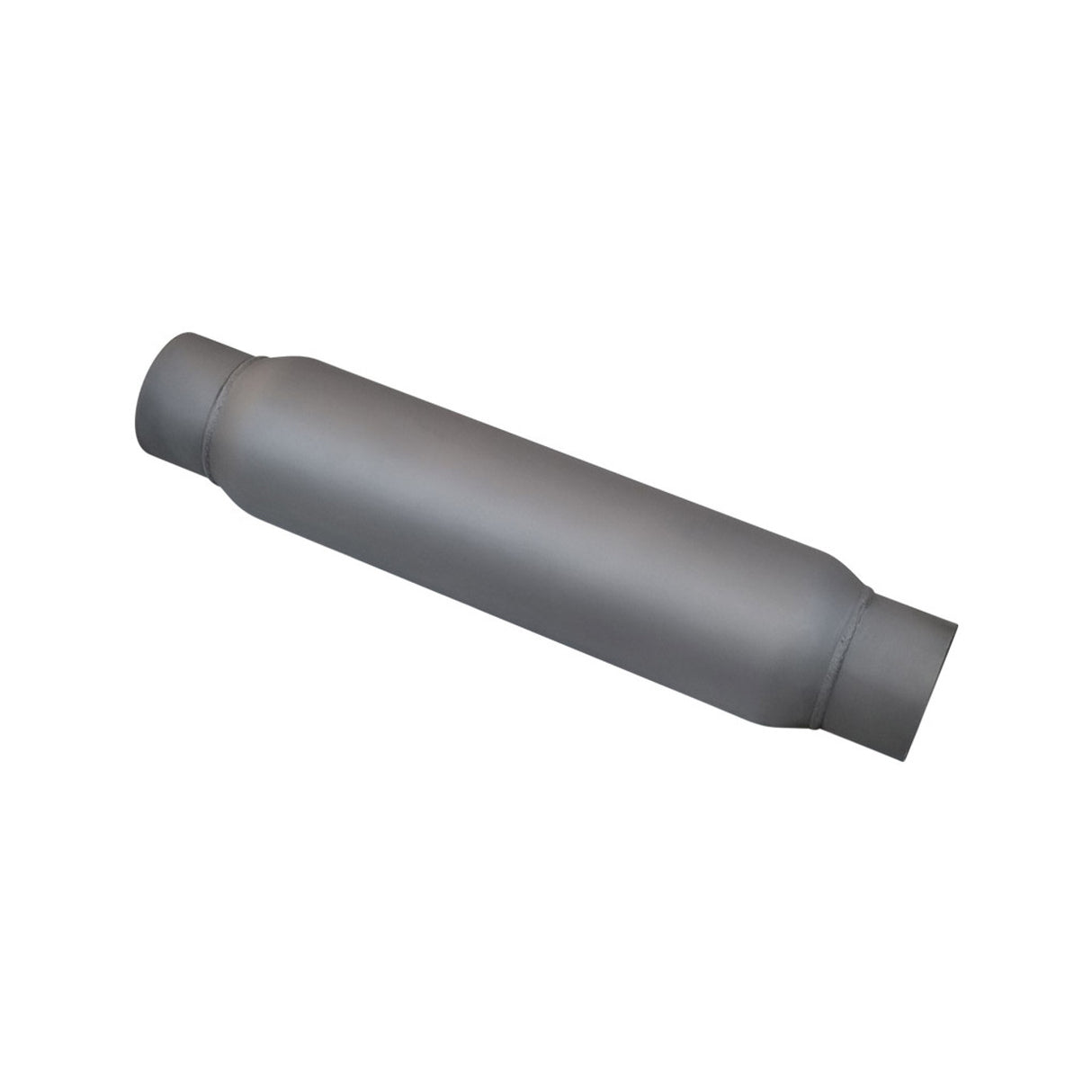 Redback 3" Hotdog Muffler Centre/Centre 15"x4" Round Aluminised Steel