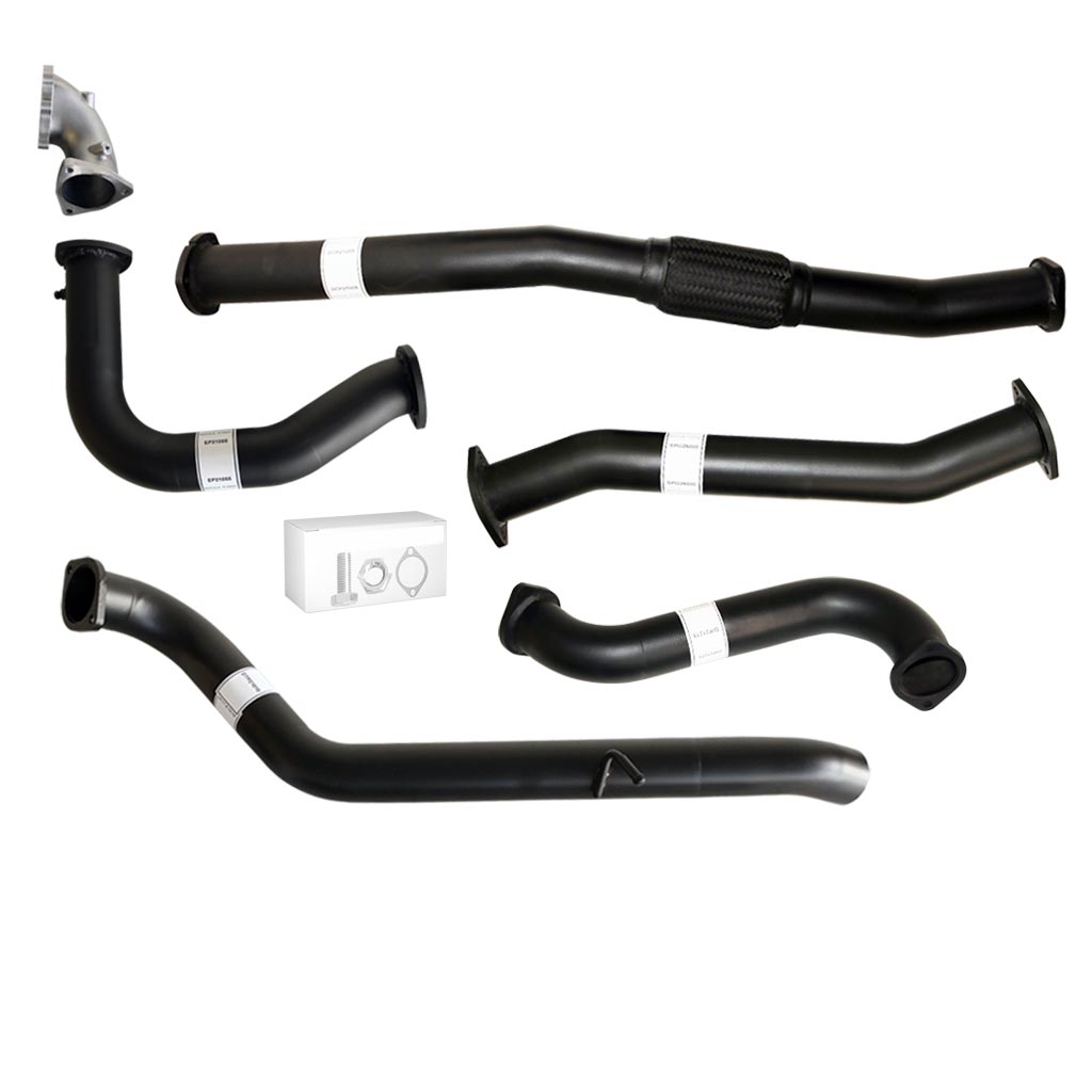 ESA 4X4 - Nissan Patrol Y61 GU TD42 Wagon 3 Inch Turbo Back Exhaust with Stainless Cast Dump Pipe