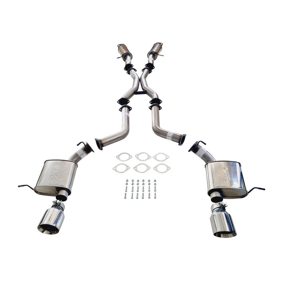 ESA 4X4 - Stainless Steel 3 Inch Exhaust With Left And Right For SRT Jeep Grand Cherokee 6.4 2012 - 2021SS Tips