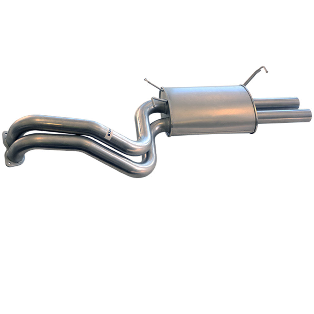 ESA - Ford Falcon BA-BF V8 Sedan Twin 2 1/2 Inch Rear Muffler Mega Flow Exhaust System