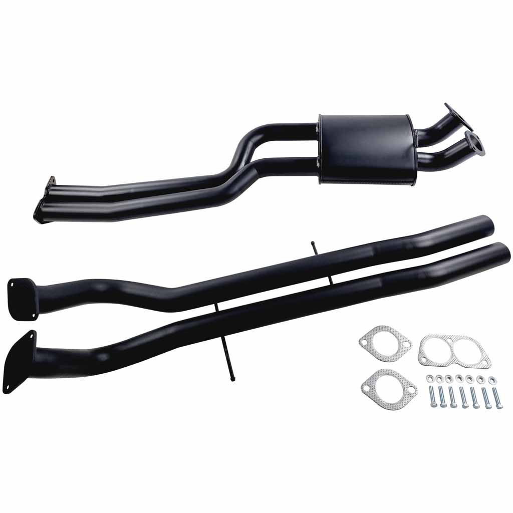 ESA - Ford Falcon BA - BF XR6T V8 Ute Twin - Twin 2 1/2" Kit Front Everflo - Tailpipe Rear