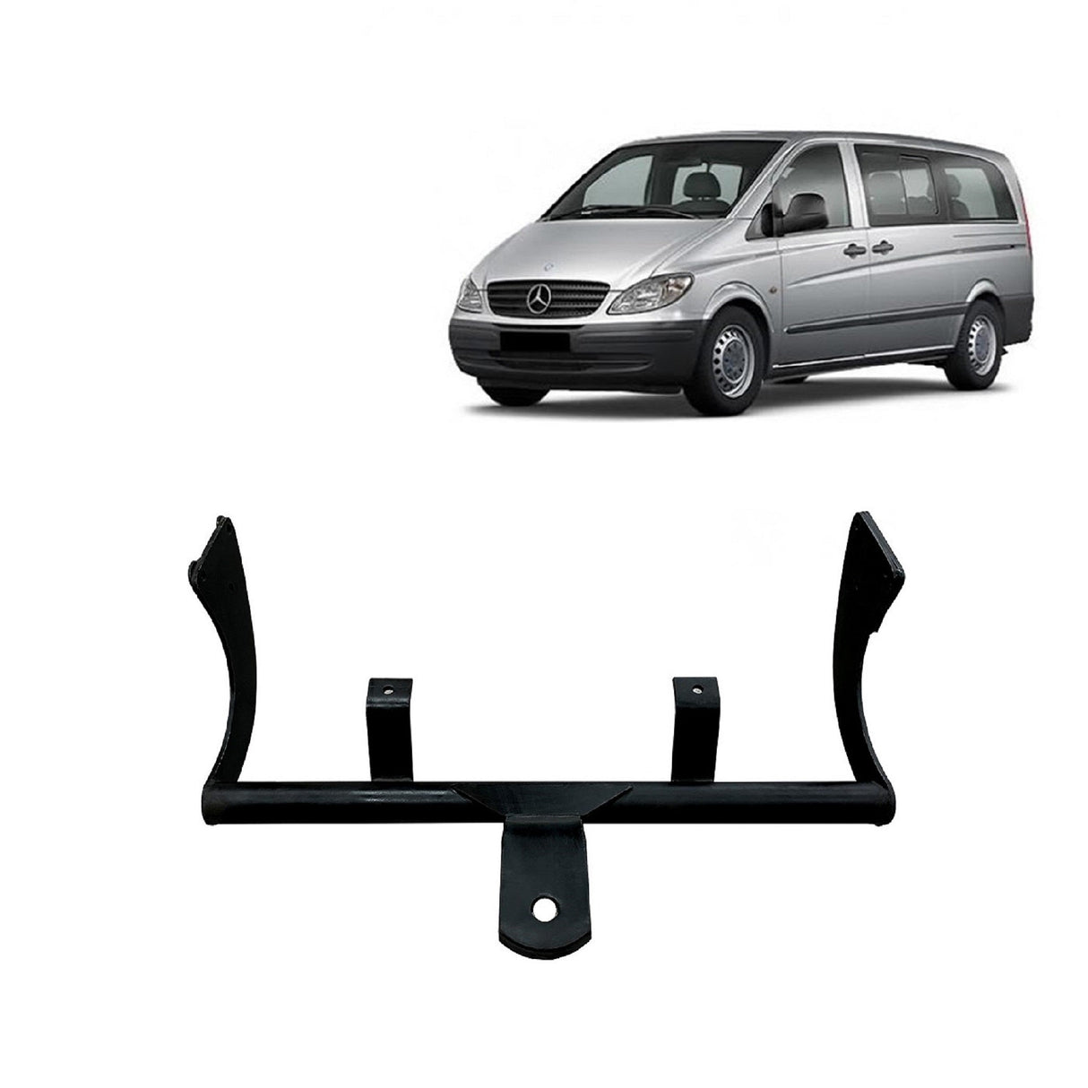 BTA MercedesBenz Vito Van (02/1998 – 03/2004) Light Duty Towbar 1200/90kg Capacity