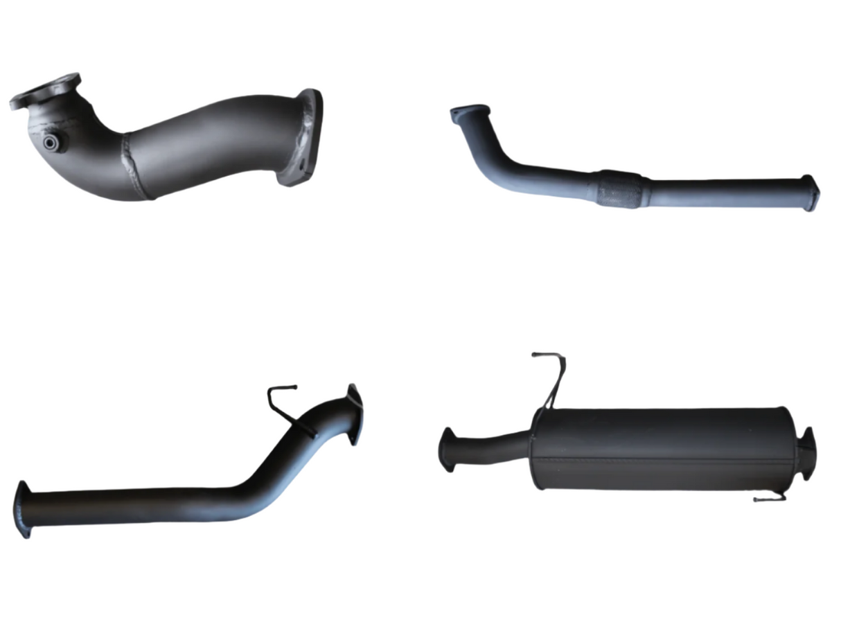 Manta | 3in Turbo Back No Cats with Muffler | Holden Colorado RC 3.0L SWB 2010–2012