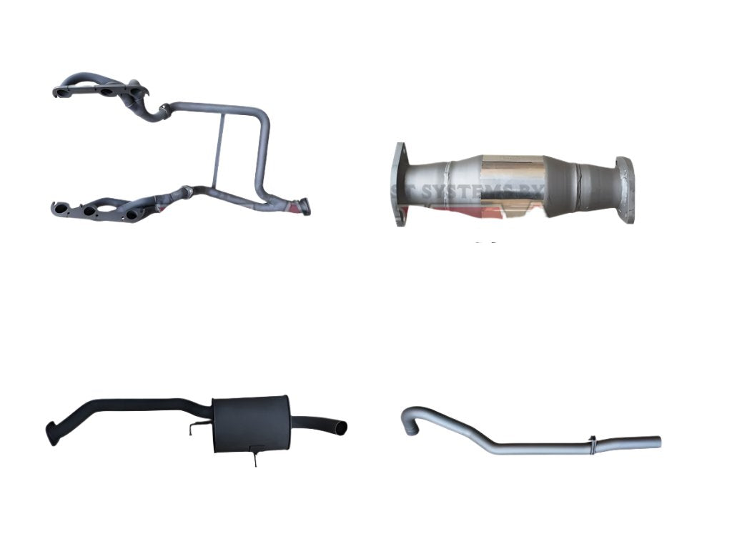 Manta | 2.5″ Full Exhaust System with Extractors | Holden Commodore VN VP VR 3.8L V6 Sedan 1988–1995