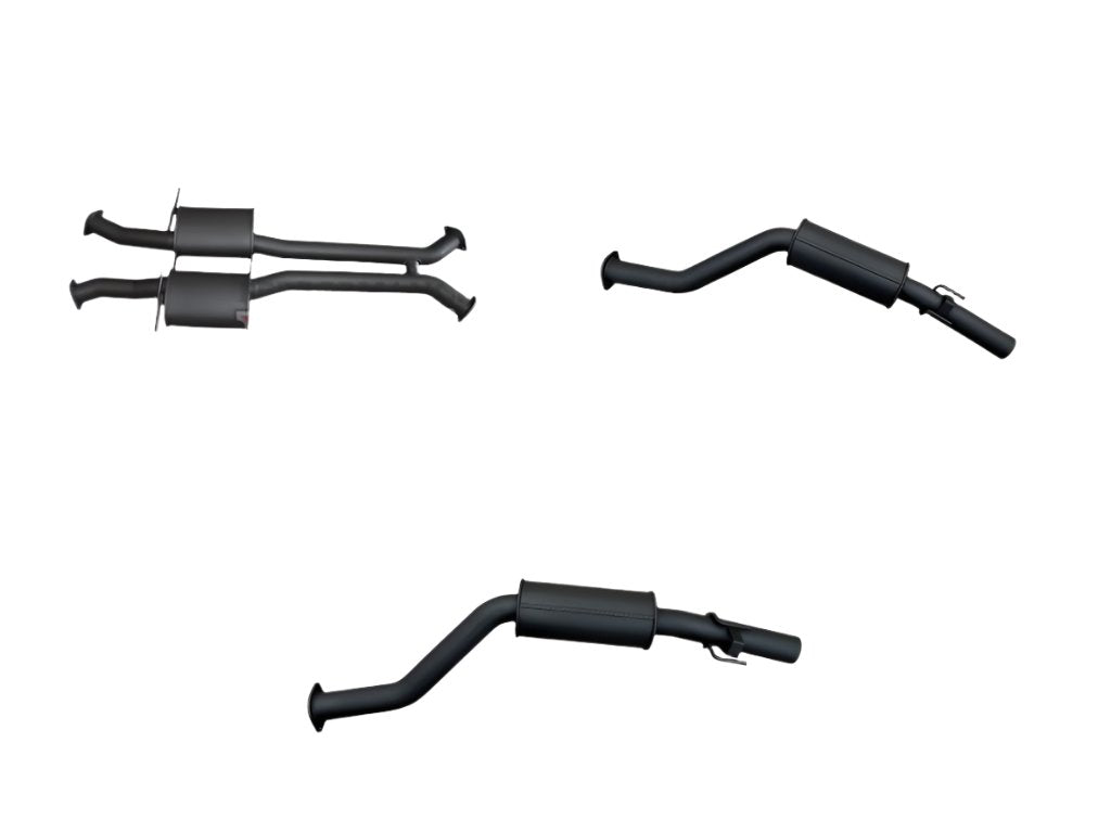 Manta | Dual 3″ Cat Back Muffler/Muffler | Holden Commodore VU VY VZ V8 Ute 2000–2007