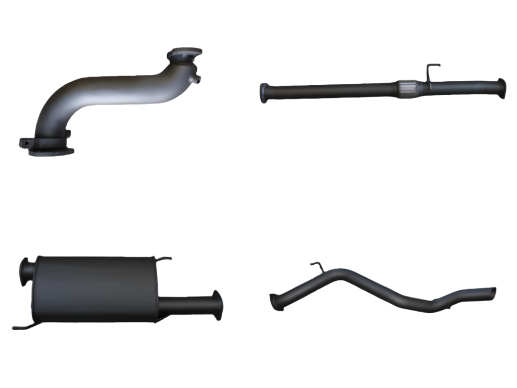 Manta - Holden Trailblazer Wagon 2.8L (2016 - 2020) (With DPF) TURBO BACK WITHOUT CAT & WITH MUFFLER