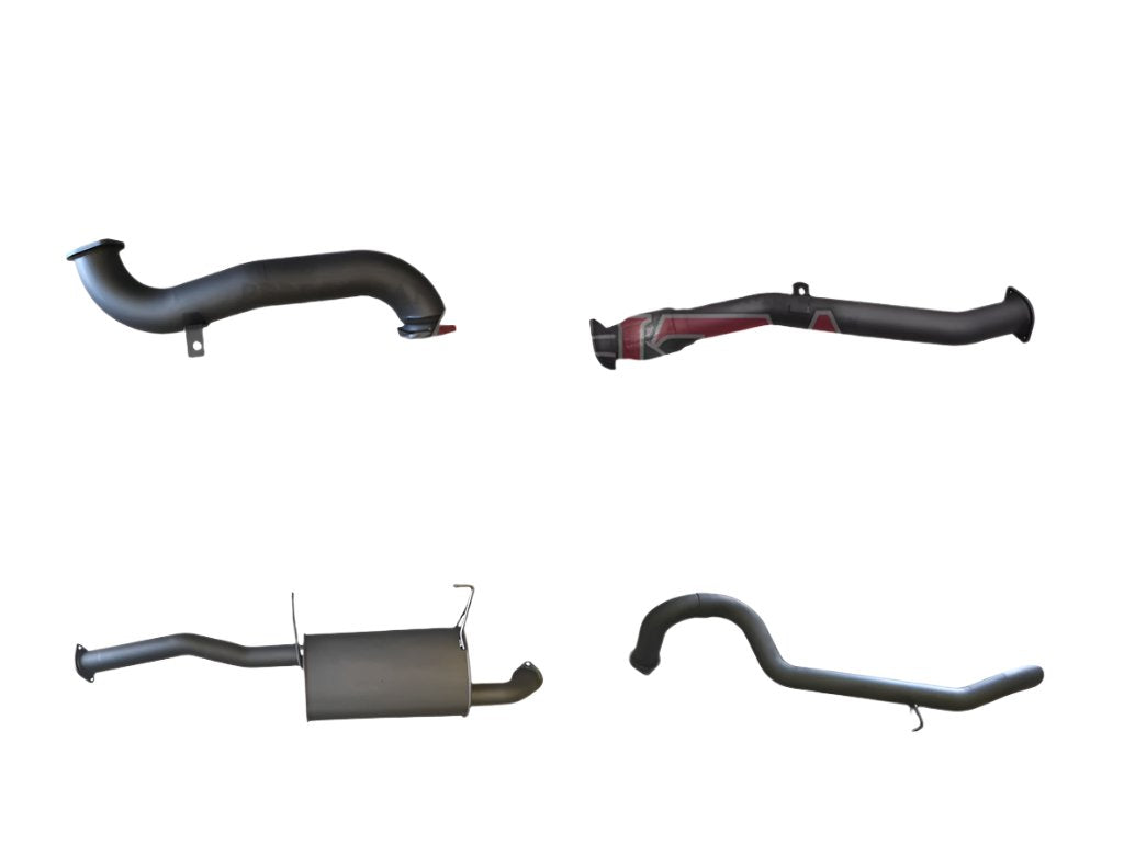 Manta | 3″ Turbo Back Exhaust without Cat Muffler | Nissan Patrol GU 3.0L DI Turbo Diesel Wagon 2000–2006