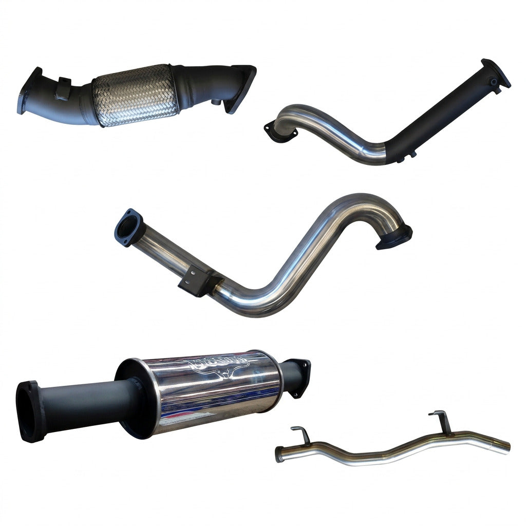Manta | 3″ Turbo Back No Cat with Muffler | Toyota Landcruiser VDJ78 V8 Troopy 2016–2025
