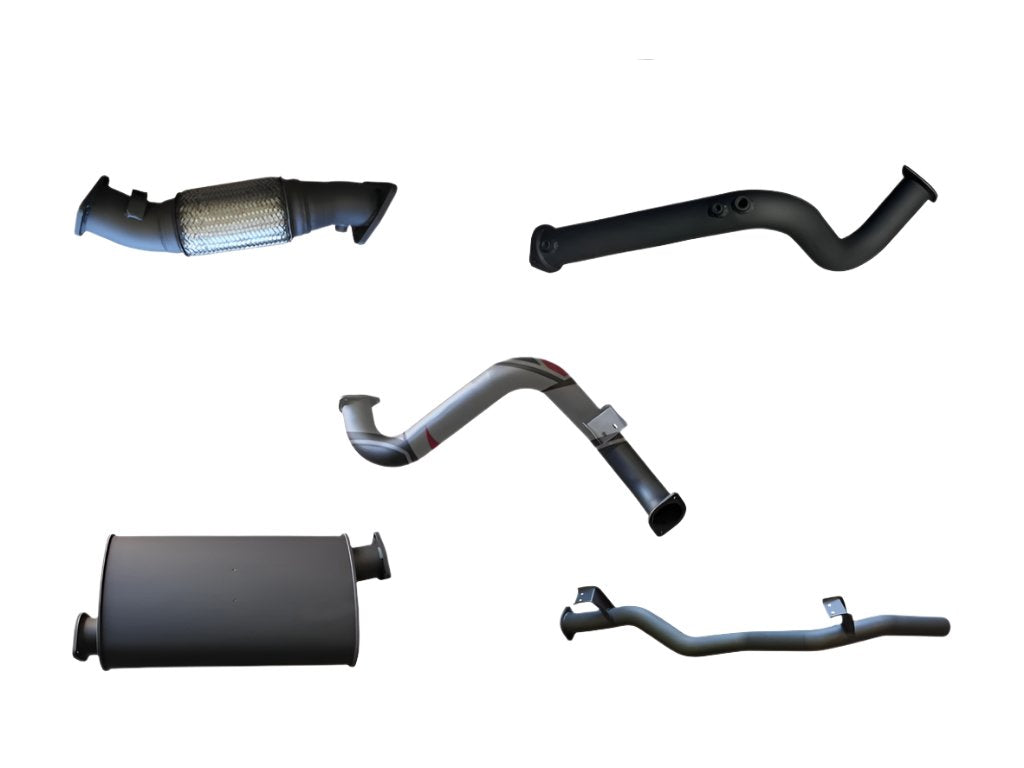 Manta | 3″ Turbo Back No Cat with Muffler | Toyota Landcruiser VDJ78 V8 Troopy 2016–2025