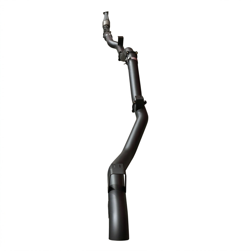 Manta | 4in Turbo Back Exhaust with Cat | Toyota Landcruiser VDJ79 V8 Dual Cab Ute 2012–2016 (Pre-DPF)