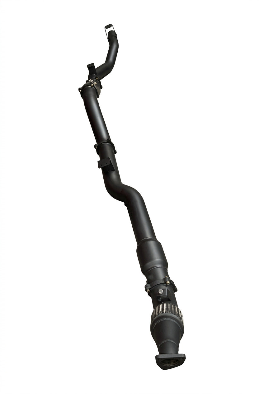 Manta | 4in Turbo Back Exhaust with Cat | Toyota Landcruiser VDJ79 V8 Dual Cab Ute 2012–2016 (Pre-DPF)