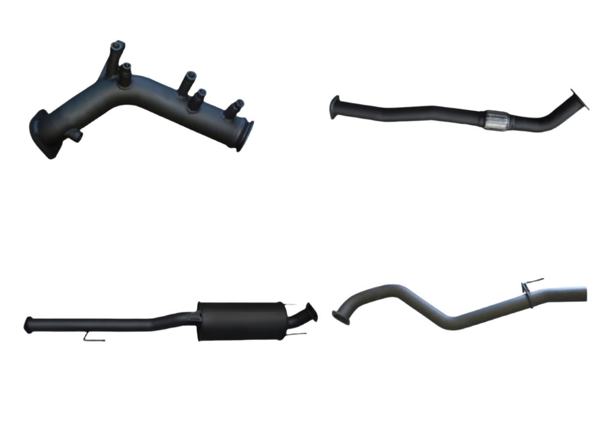 Manta - Toyota Hilux GUN125R 2.4L Turbo Back 3in Muffler NO Cat