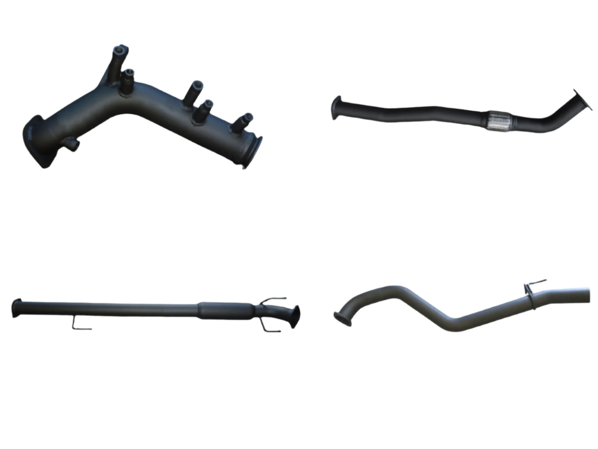 Manta - Toyota Hilux GUN125R 2.4L Turbo Back 3in Hotdog NO Cat