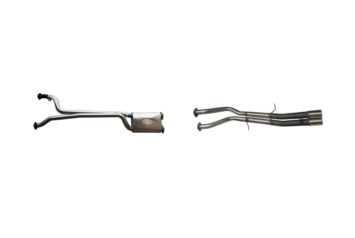 Manta | Twin 2.5" Cat Back Muffler/Tailpipe | Ford Falcon AU 5.0L V8 Ute (including XR8) 1998–2002