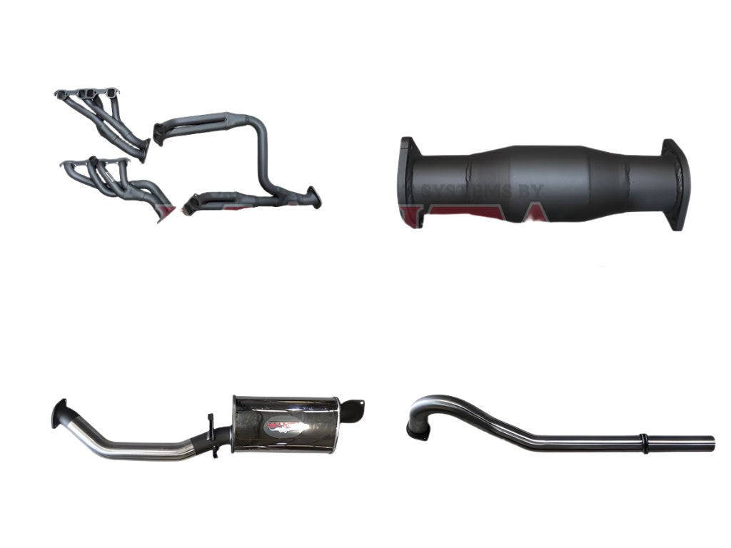 Manta | 3″ Full System with Extractors Muffler/Tailpipe | Holden Commodore VL V8 Sedan 1986–1988