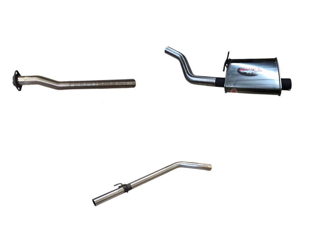 Manta | Single 2.5″ Cat Back Exhaust System with Tailpipe | Holden Commodore VT VU VX VY 3.8L V6 Sedan Ute Wagon 1997–2004