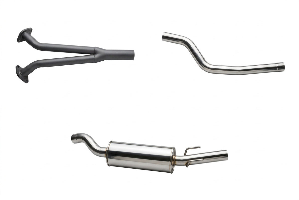 Manta | 2.5″ Cat Back Exhaust System with WOM/Muffler | Holden Commodore VZ 3.6L V6 Sedan Ute Wagon 2004–2007
