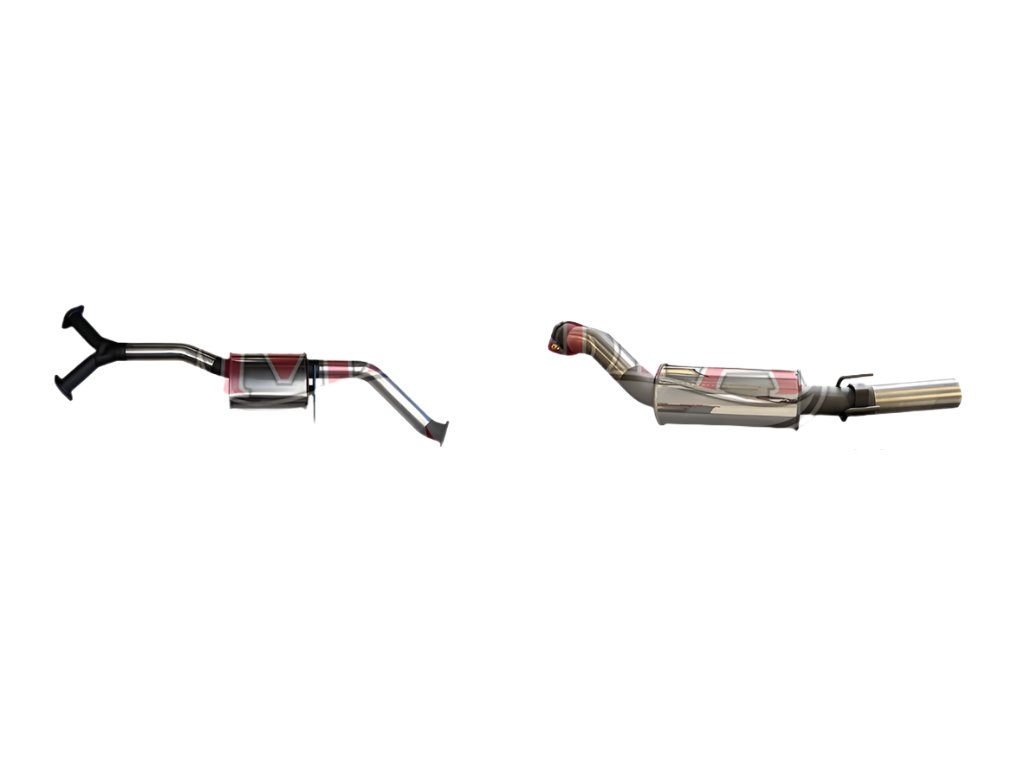 Manta | 3″ Cat Back Exhaust System with Muffler/Muffler | Holden Commodore VT VU VX VY VZ V6 & V8 Sedan 1997–2006