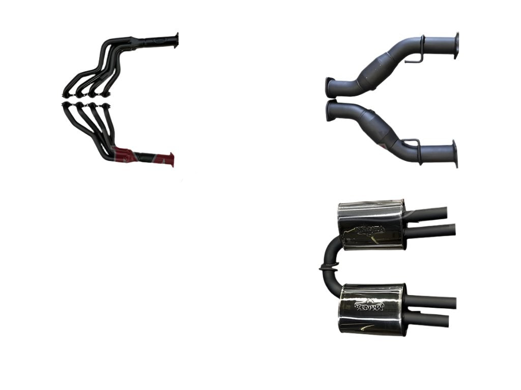 Manta | Twin 3″ Full System with 1 7/8″ Headers Hotdog & Muffler | HSV VE E3 Clubsport GTS 6.2L V8 Sedan Wagon 2010–2013