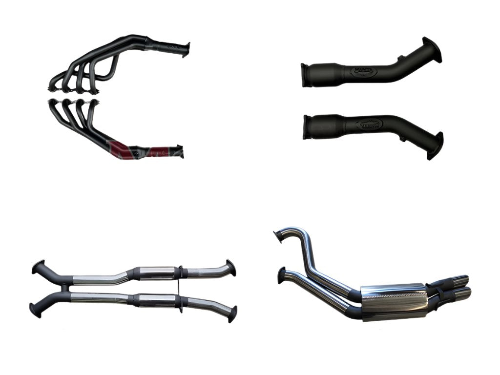 Manta | Dual 3″ Full Exhaust System with 1 3/4″ Extractors | Holden Commodore VT–VZ V8 Sedan 1999–2006