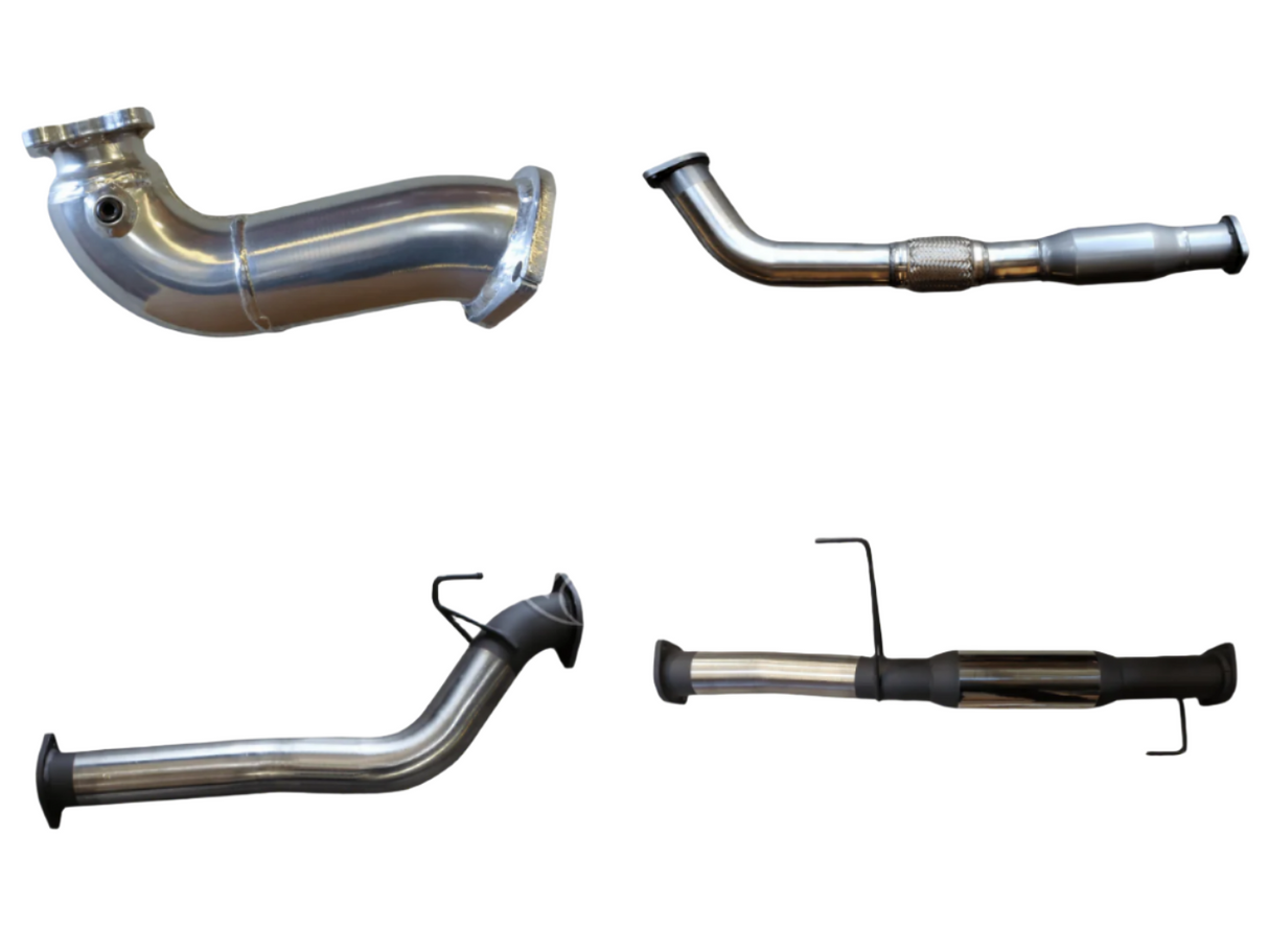 Manta | 3in Turbo Back with Cats & Hotdog | Holden Colorado RC 3.0L SWB 2010–2012