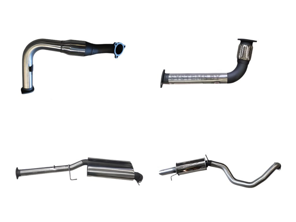 Manta | 3″ Turbo Back Exhaust with Cat | Mitsubishi Pajero NS NT NW NX 3.2L Wagon 2006–2016